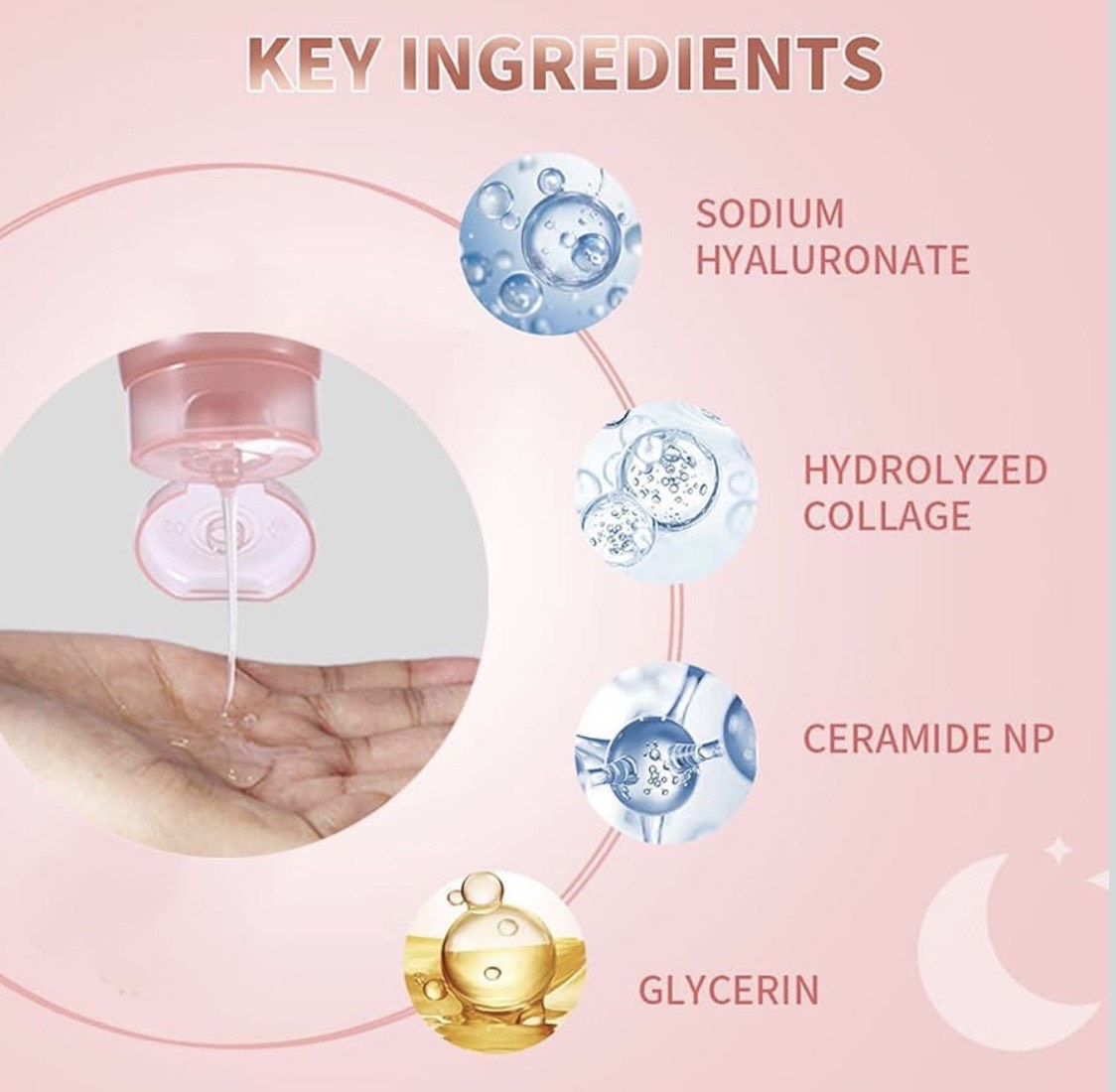 Collagen Night Wrapping Peel Off Facial Mask with Jelly Brush